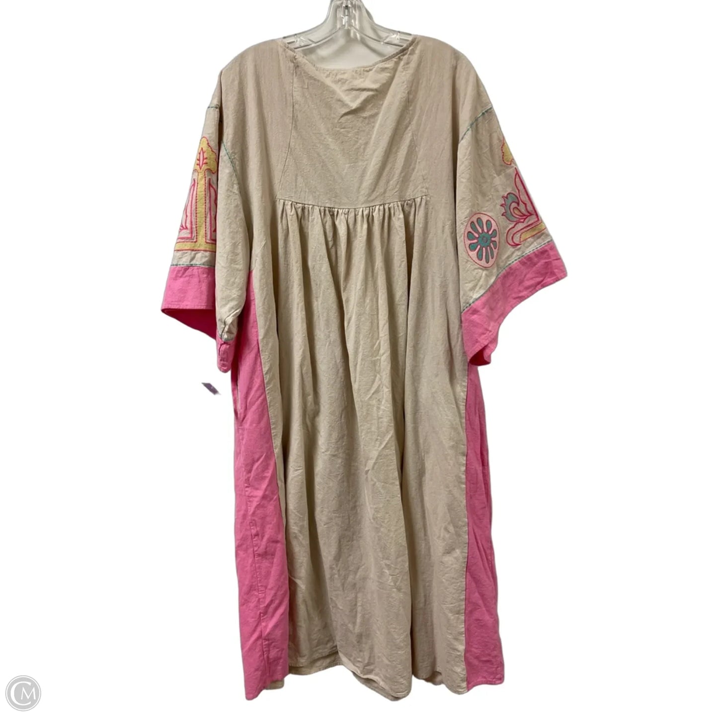 Dress Casual Maxi By Clothes Mentor In Cream, Size: Xl