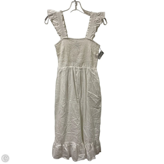 Dress Casual Maxi By The Drop In White, Size: S