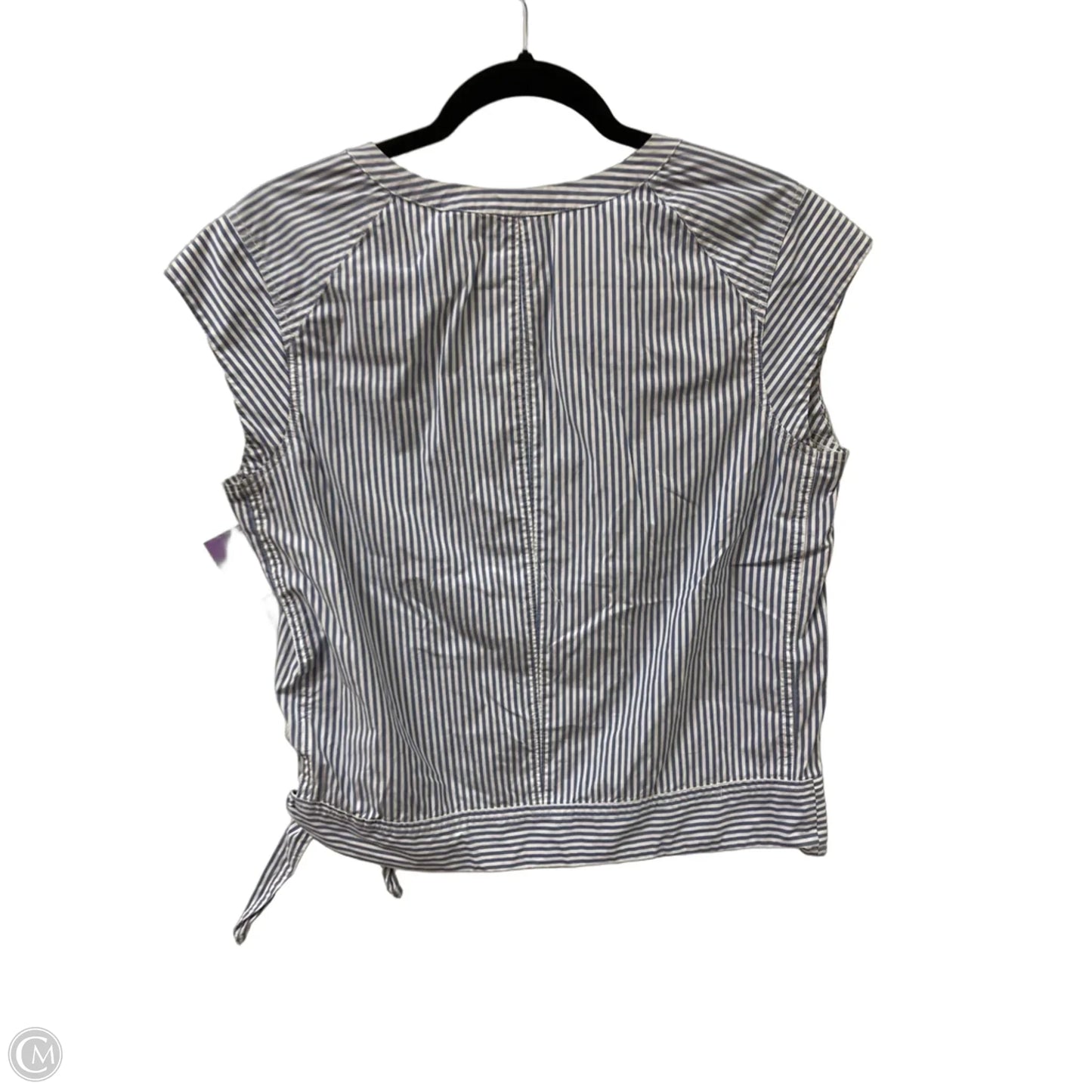 Blouse Sleeveless By Vineyard Vines In Blue, Size: S