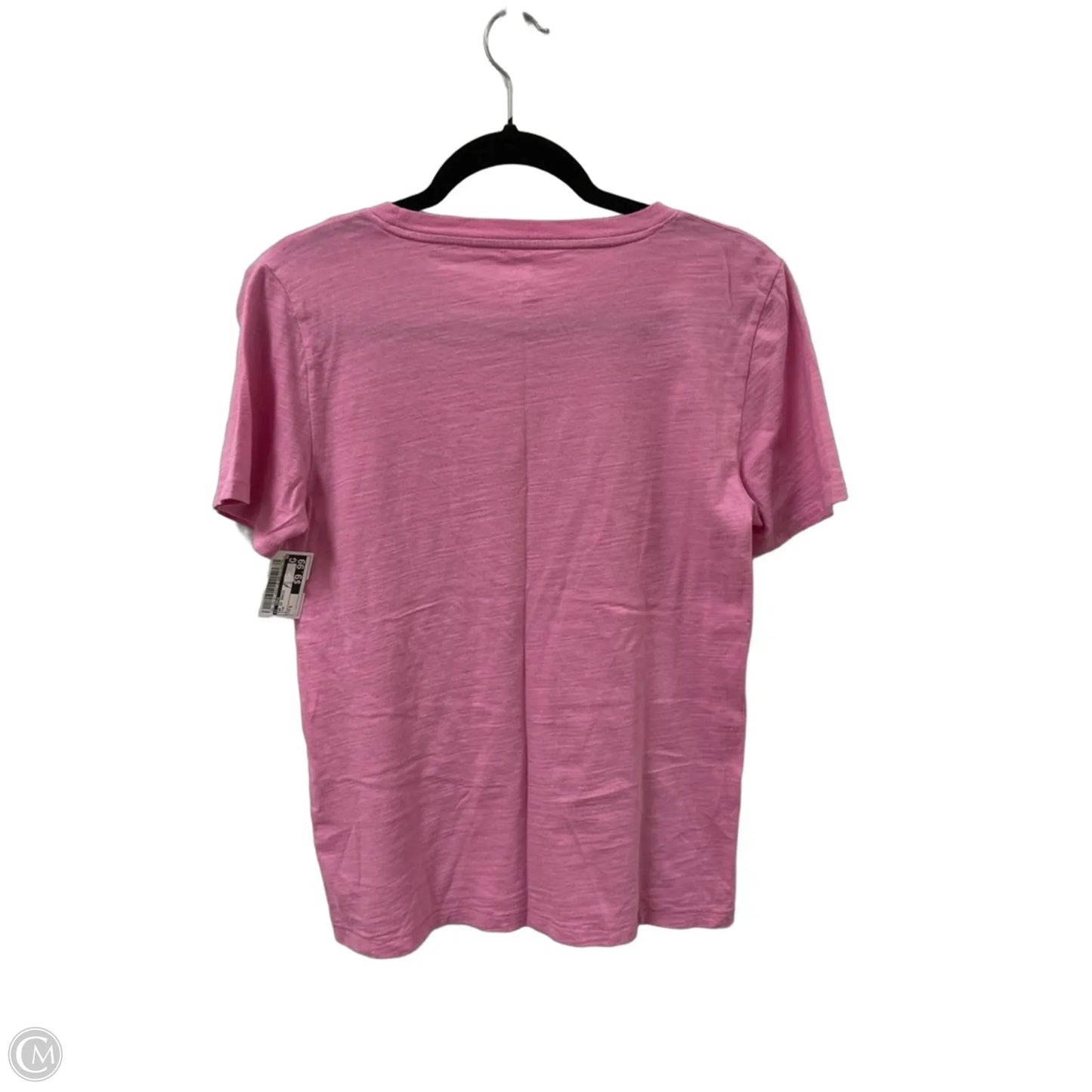 Top Short Sleeve Basic By J. Crew In Pink, Size: S
