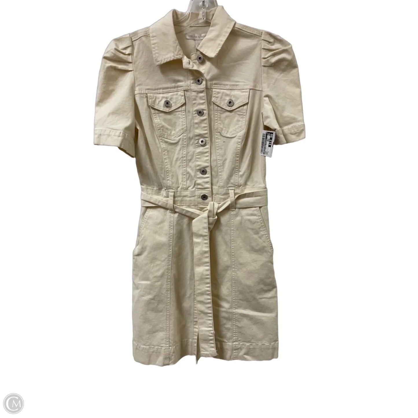 Dress Party Short By Chelsea And Violet In Cream, Size: S