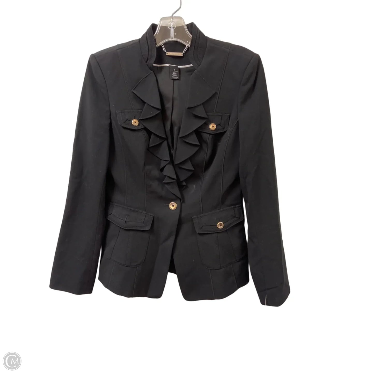 Blazer By White House Black Market In Black, Size: Xs