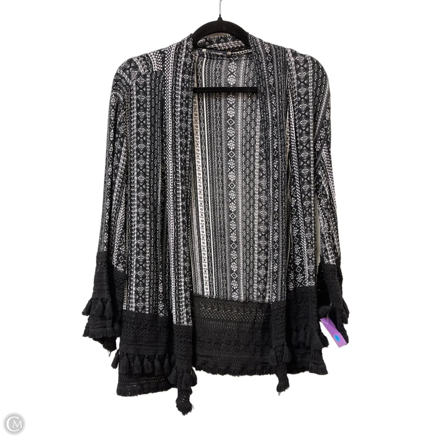 Cardigan By Clothes Mentor In Black, Size: S