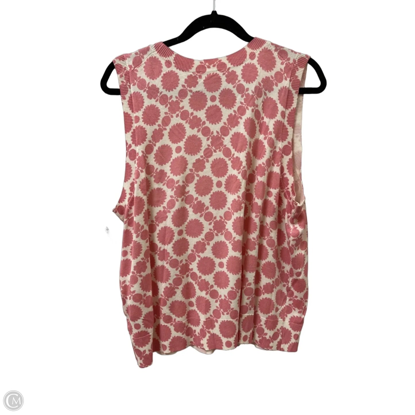Top Sleeveless By Time And Tru In Pink, Size: Xl