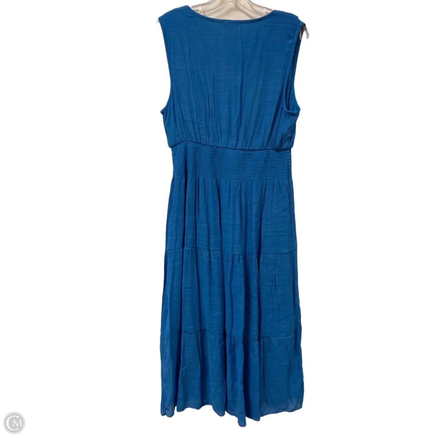 Dress Casual Maxi By Clothes Mentor In Blue, Size: Xl