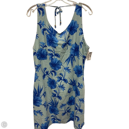 Dress Casual Short By Calypso St Barth In Green, Size: Xl