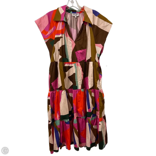 Dress Casual Maxi By Crosby In Multi-colored, Size: M