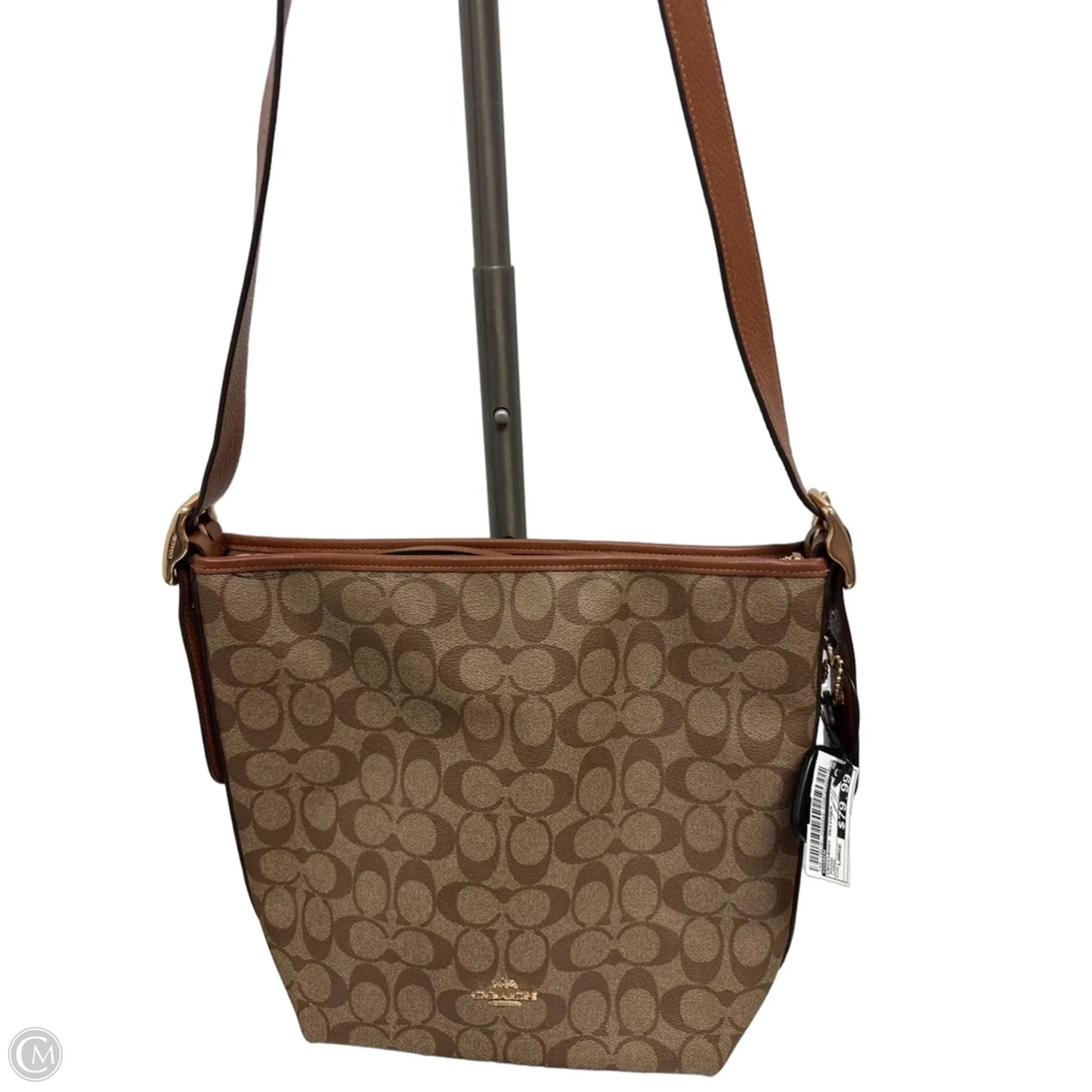 Crossbody Designer By Coach, Size: Large