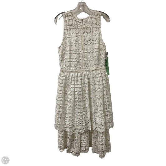 Dress Party Midi By Clothes Mentor In White, Size: Lp