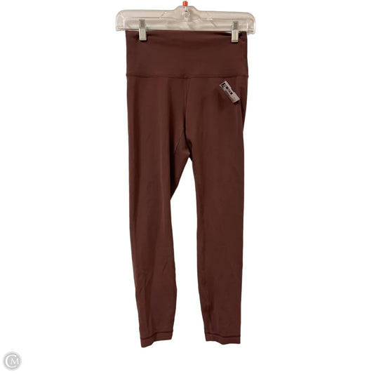 Athletic Leggings By Lululemon In Brown, Size: 6