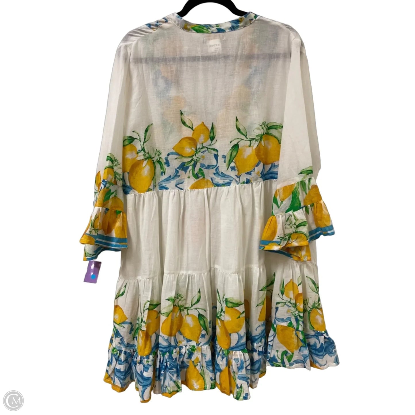 Dress Party Short By Clothes Mentor In Cream, Size: Osfm
