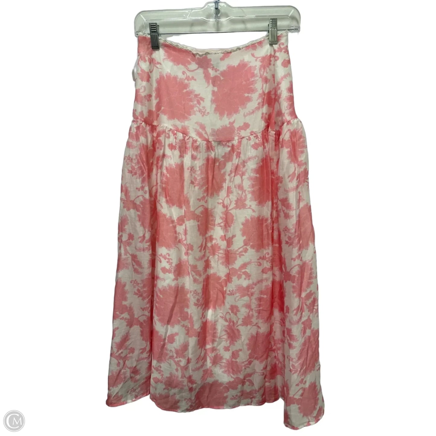 Skirt Midi By Petal & Pup In Pink, Size: 8
