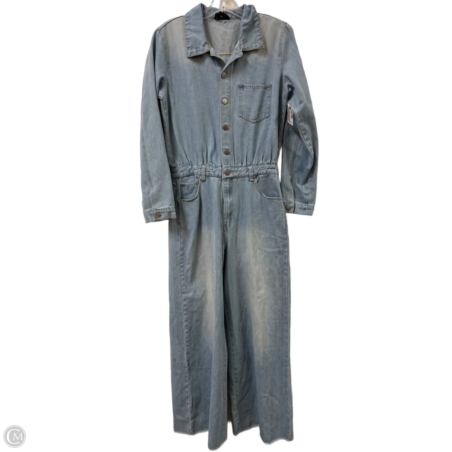 Jumpsuit By Heyson In Blue Denim, Size: M