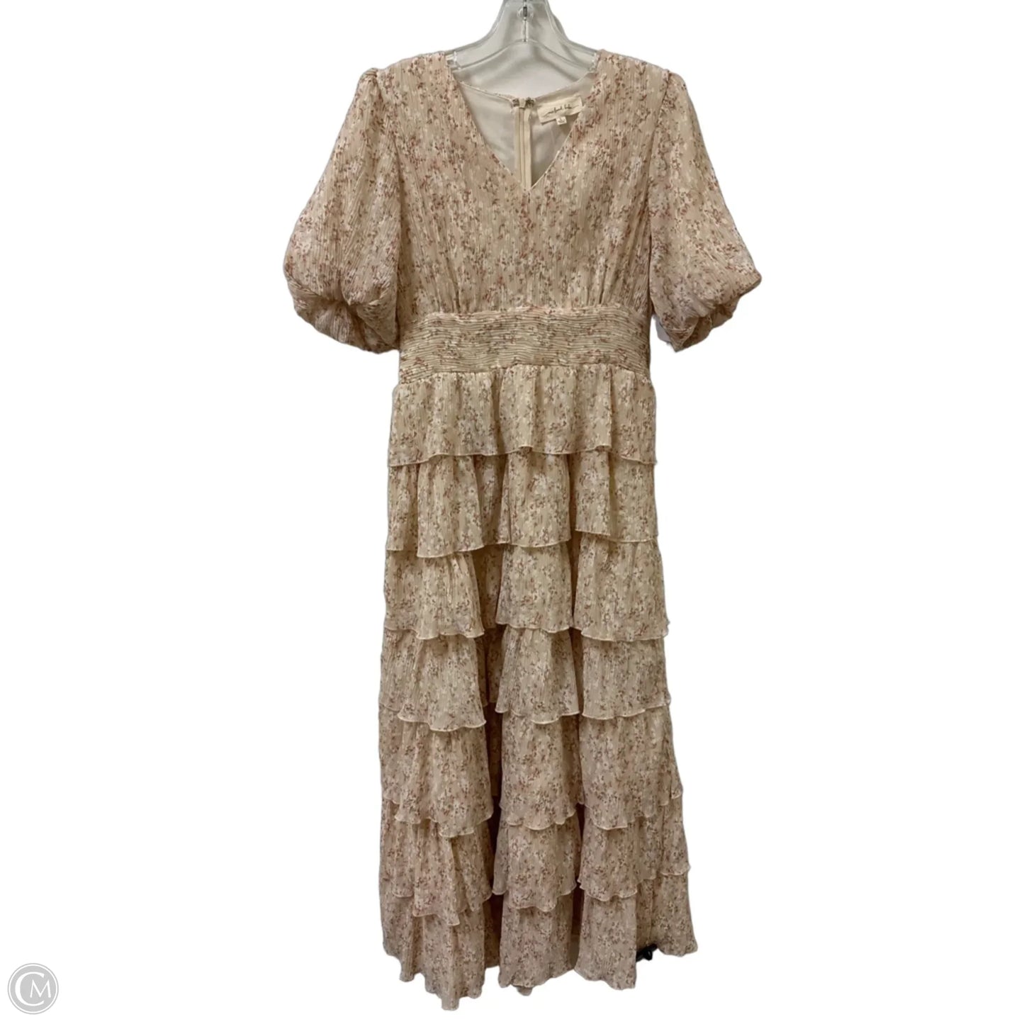 Dress Party Long By Cma In Cream, Size: L