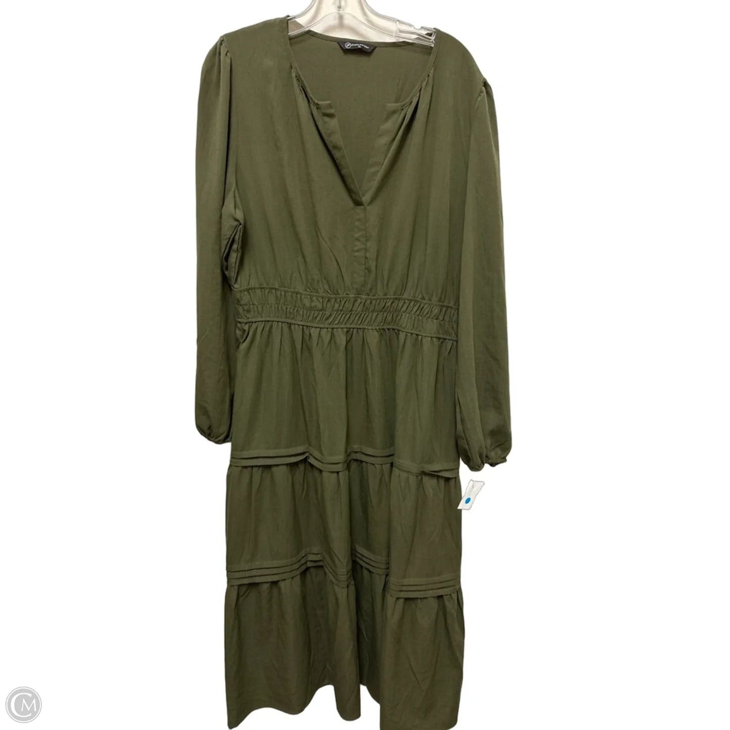 Dress Casual Maxi By Prettygarden In Green, Size: Xl