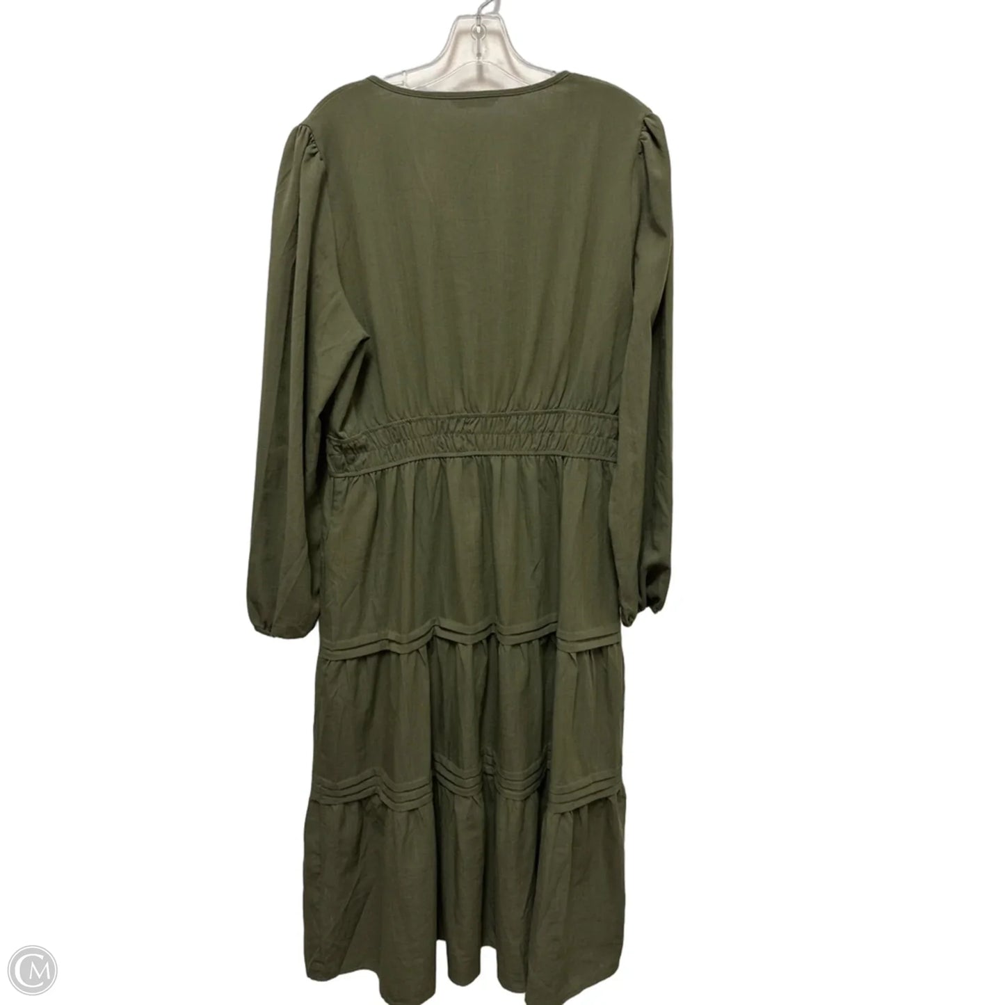 Dress Casual Maxi By Prettygarden In Green, Size: Xl