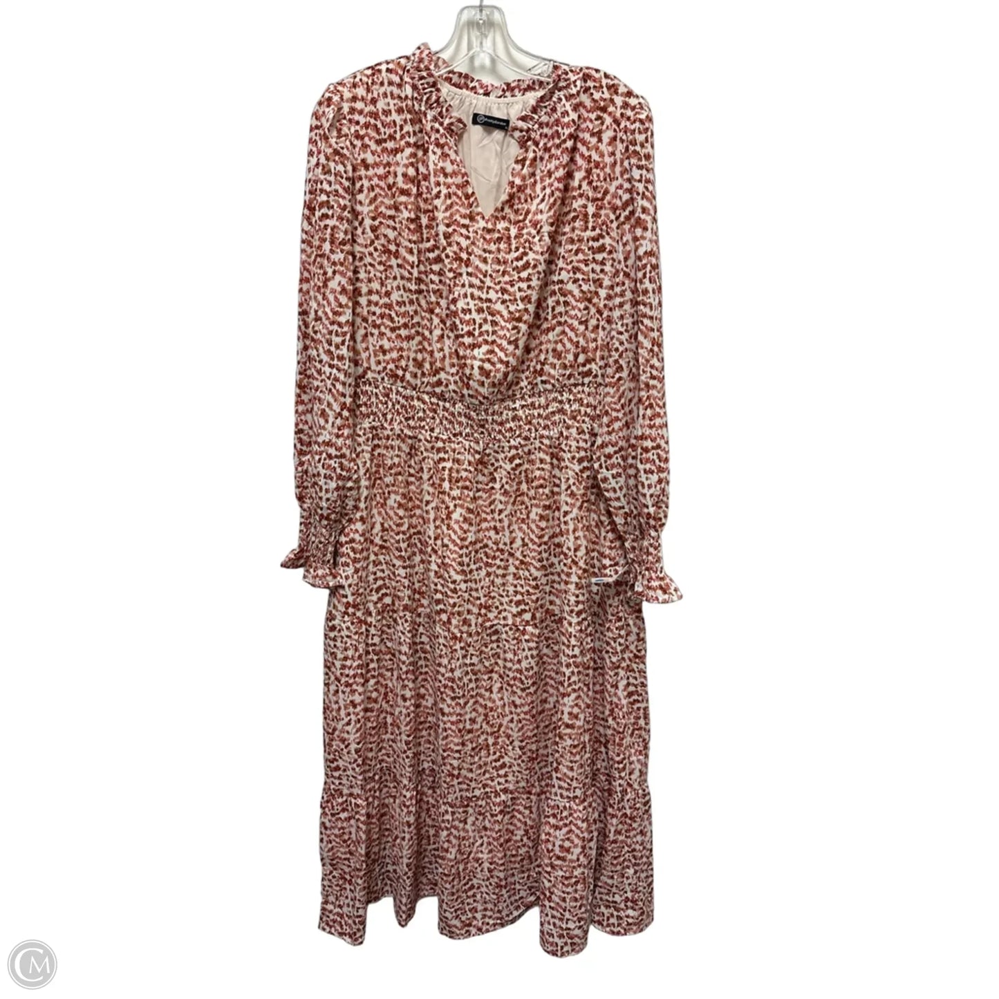 Dress Casual Maxi By Prettygarden In Cream, Size: Xl
