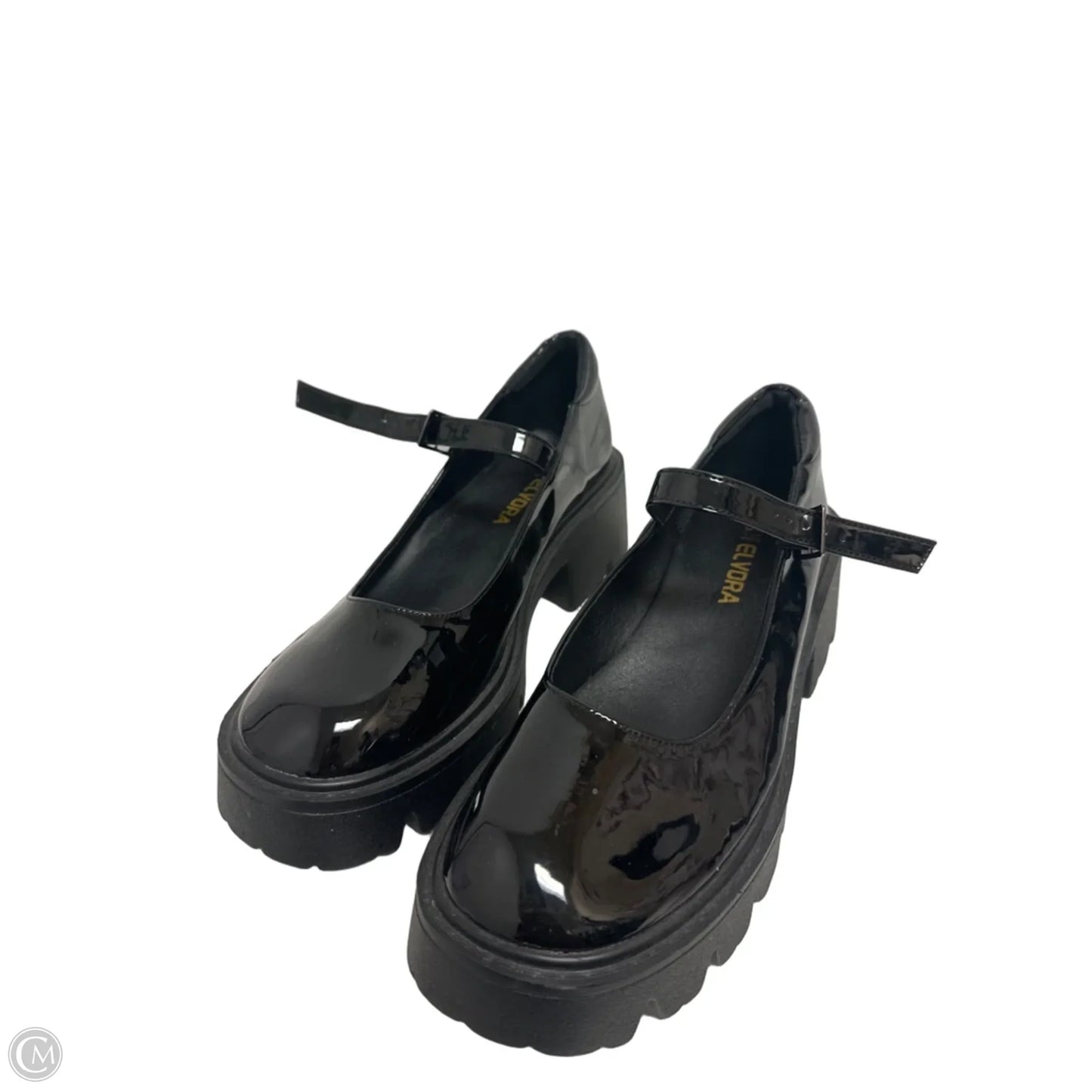 Shoes Heels Block By Clothes Mentor In Black, Size: 10
