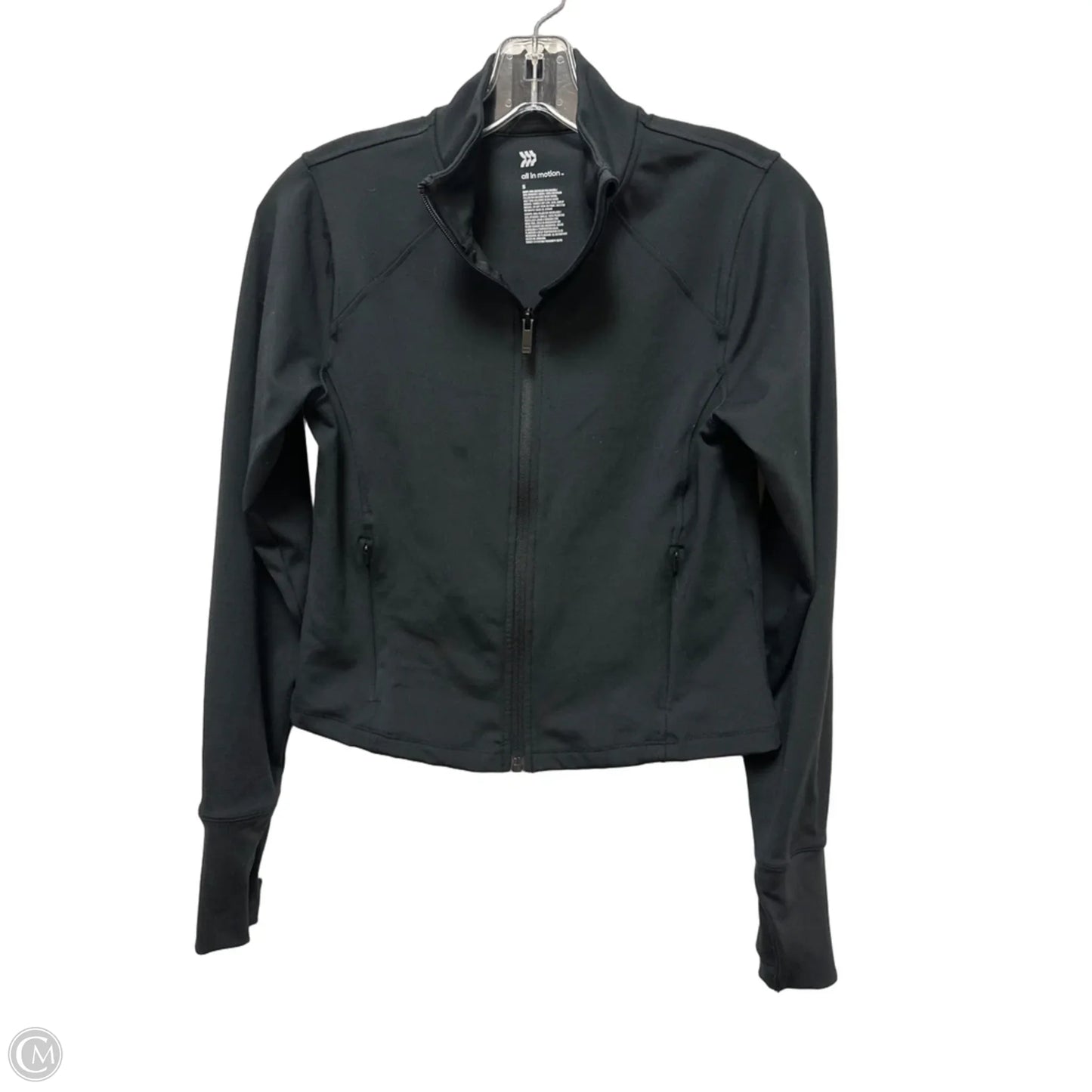 Athletic Jacket By All In Motion In Black, Size: S