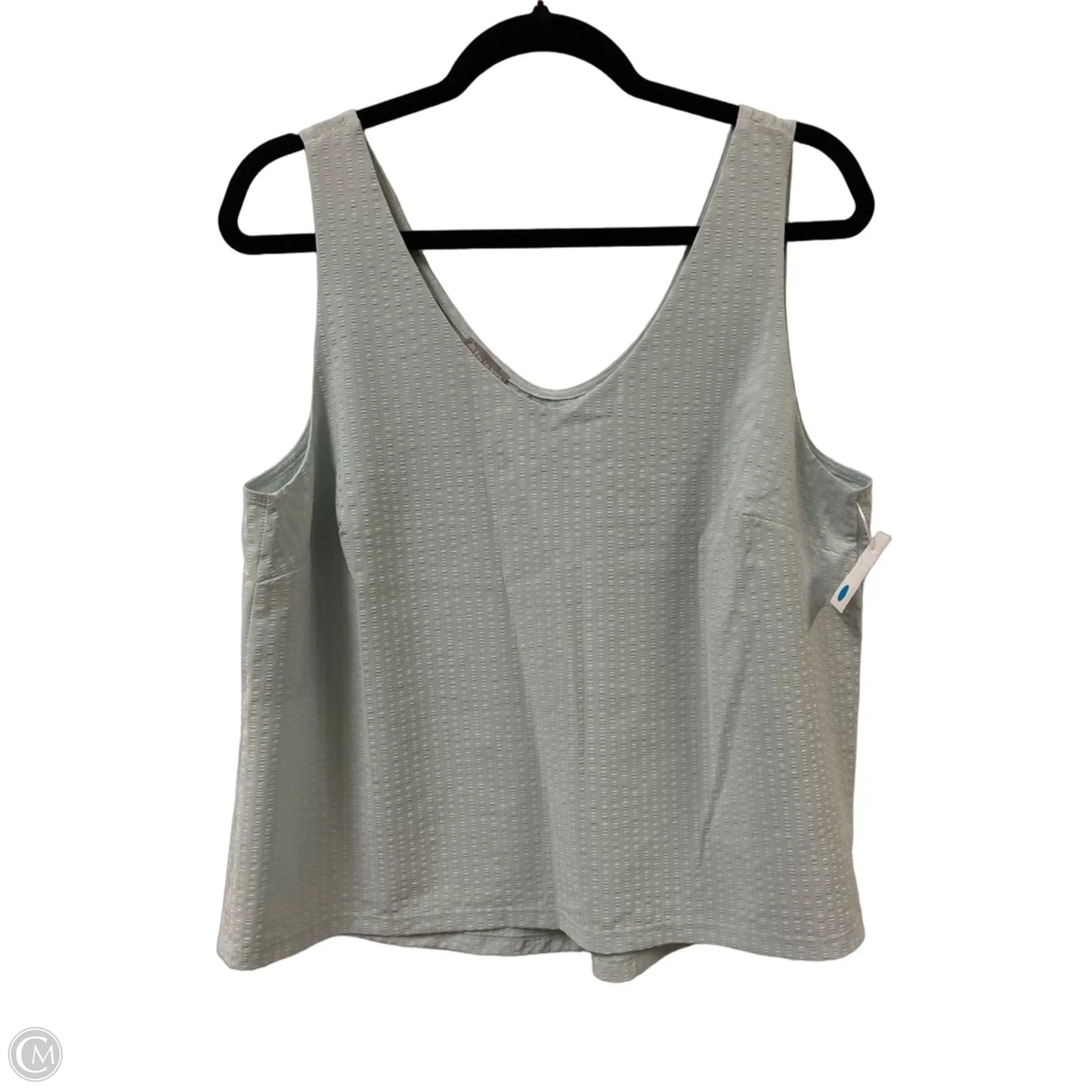 Top Sleeveless By Talbots In Green, Size: M