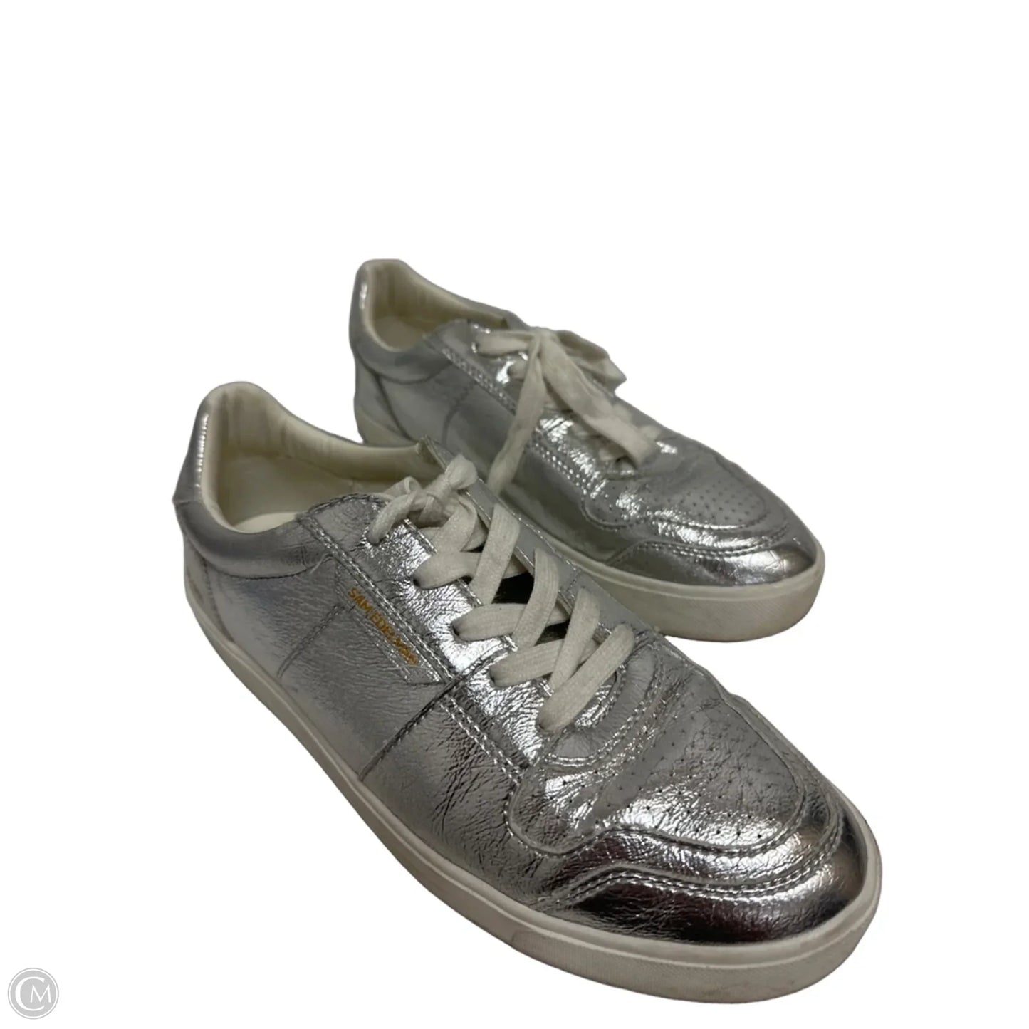 Shoes Sneakers By Sam Edelman In Silver, Size: 9.5