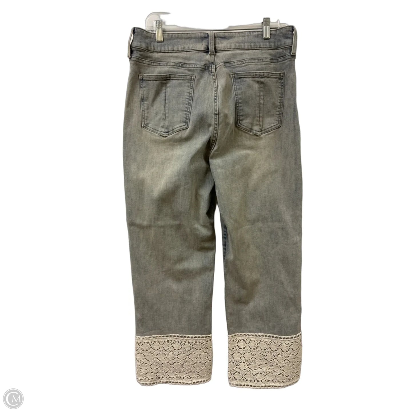Jeans Boyfriend By Clothes Mentor In Blue Denim, Size: 14