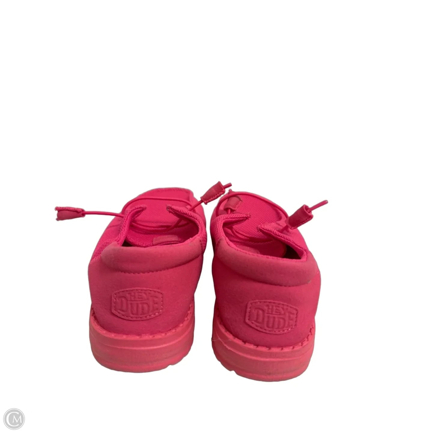Shoes Flats By Hey Dude In Pink, Size: 6