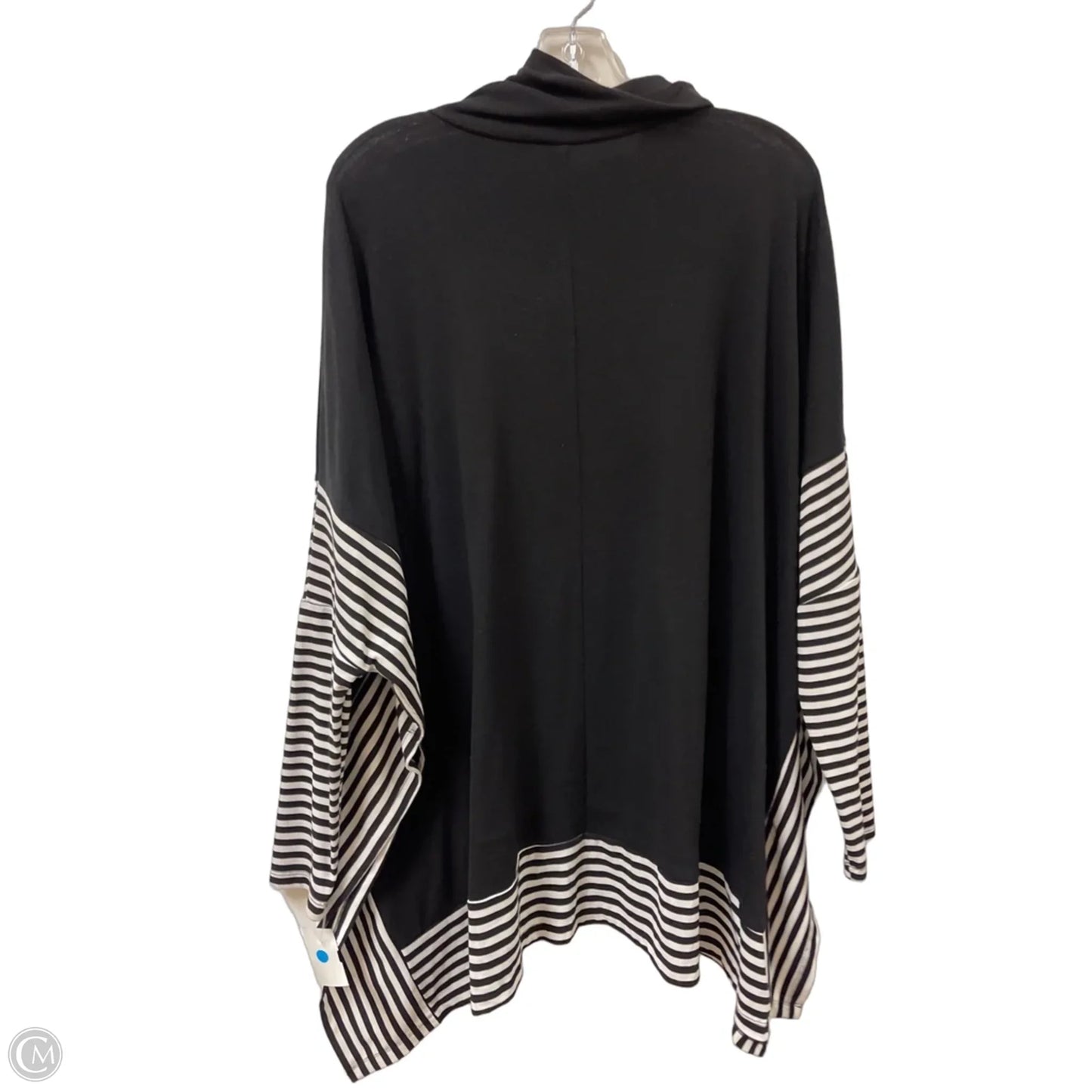 Top Long Sleeve By Doe & Rae In Black, Size: L