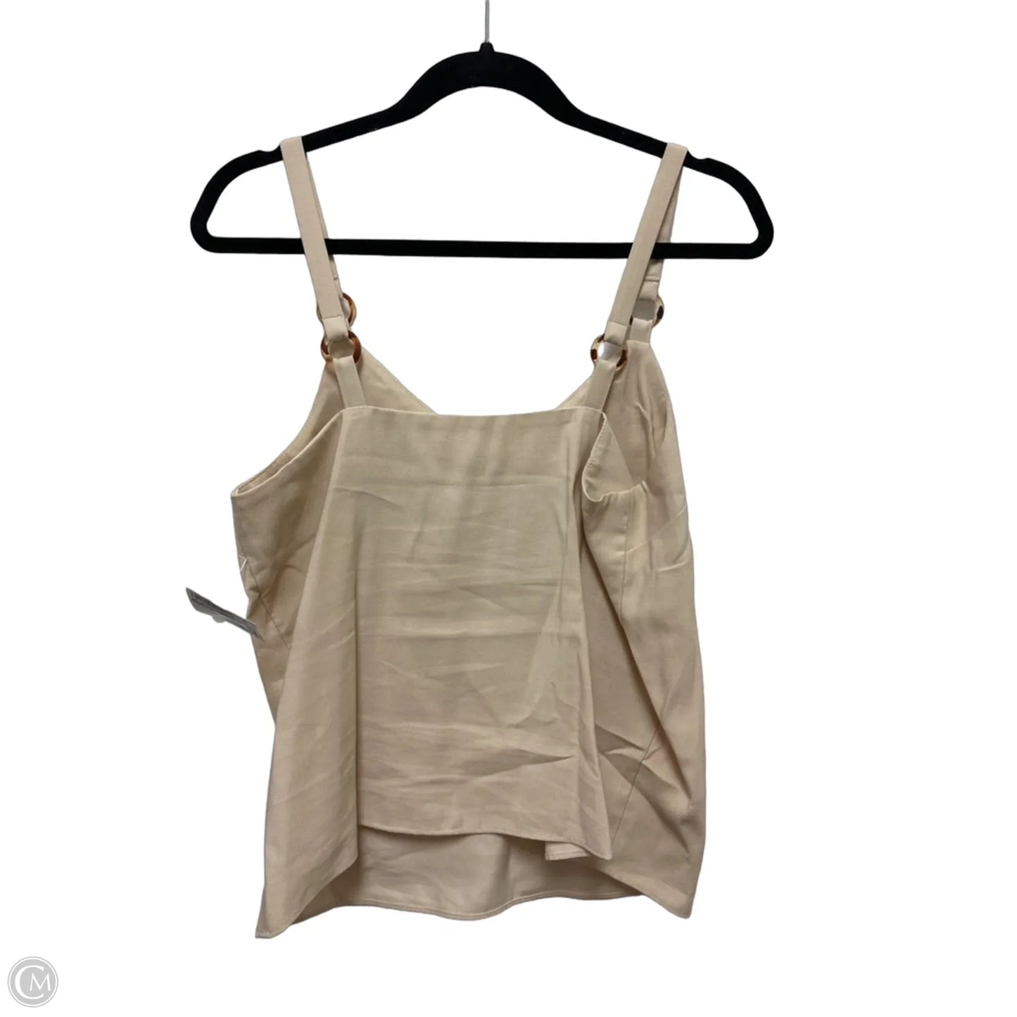 Top Sleeveless By Top Shop In Cream, Size: S