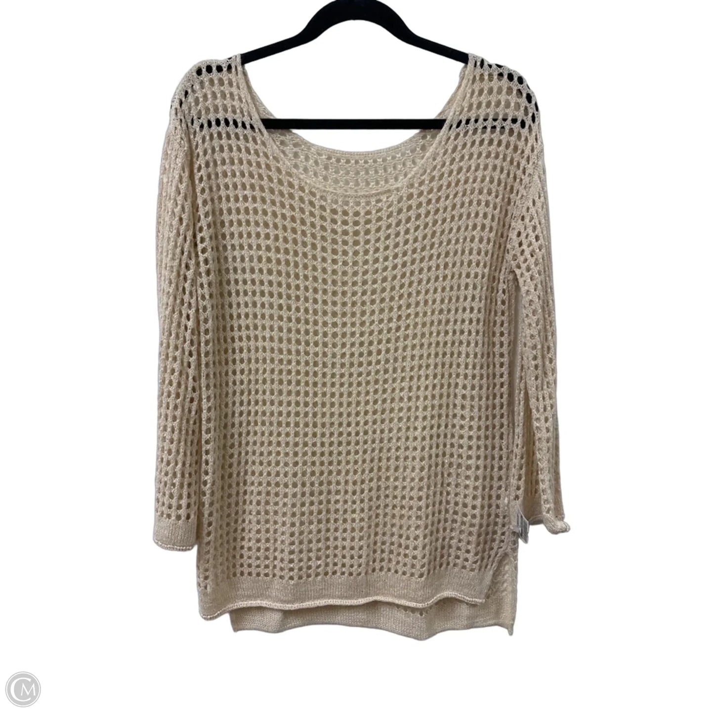 Swimwear Cover-up By Clothes Mentor In Tan, Size: Osfm