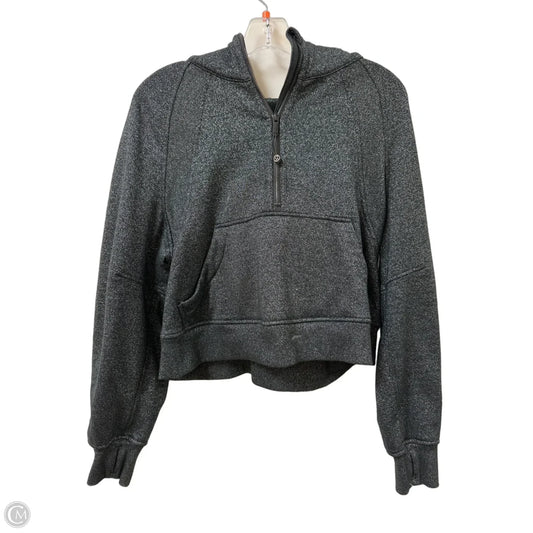 Athletic Sweatshirt Hoodie By Lululemon In Black, Size: Xs
