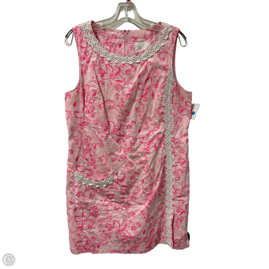 Dress Designer By Lilly Pulitzer In Pink, Size: L
