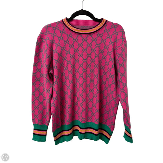 Sweater By Clothes Mentor In Pink, Size: Xl