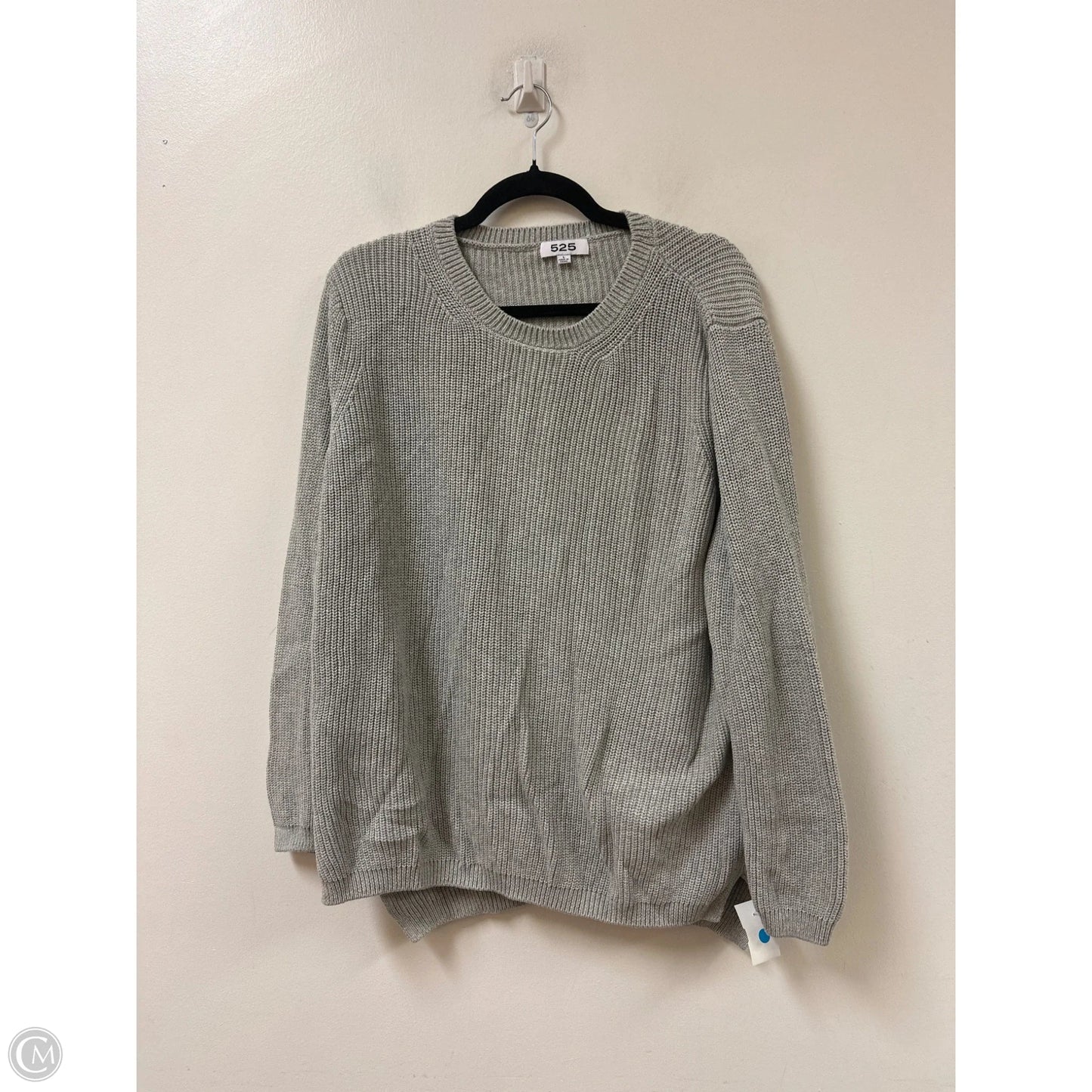 Sweater By 525 In Grey, Size: L
