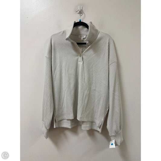 Top Long Sleeve By Have In Grey, Size: L