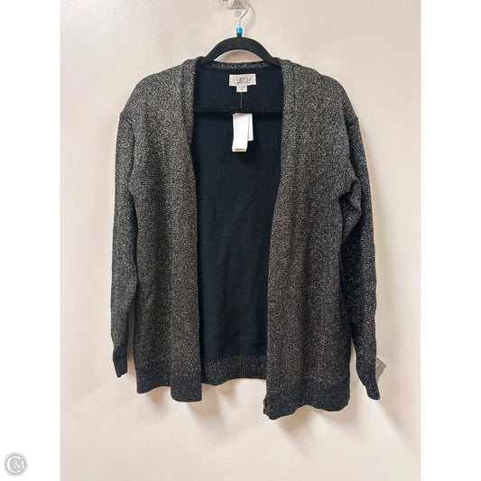 Sweater Cardigan By Velvet In Gold, Size: Xs