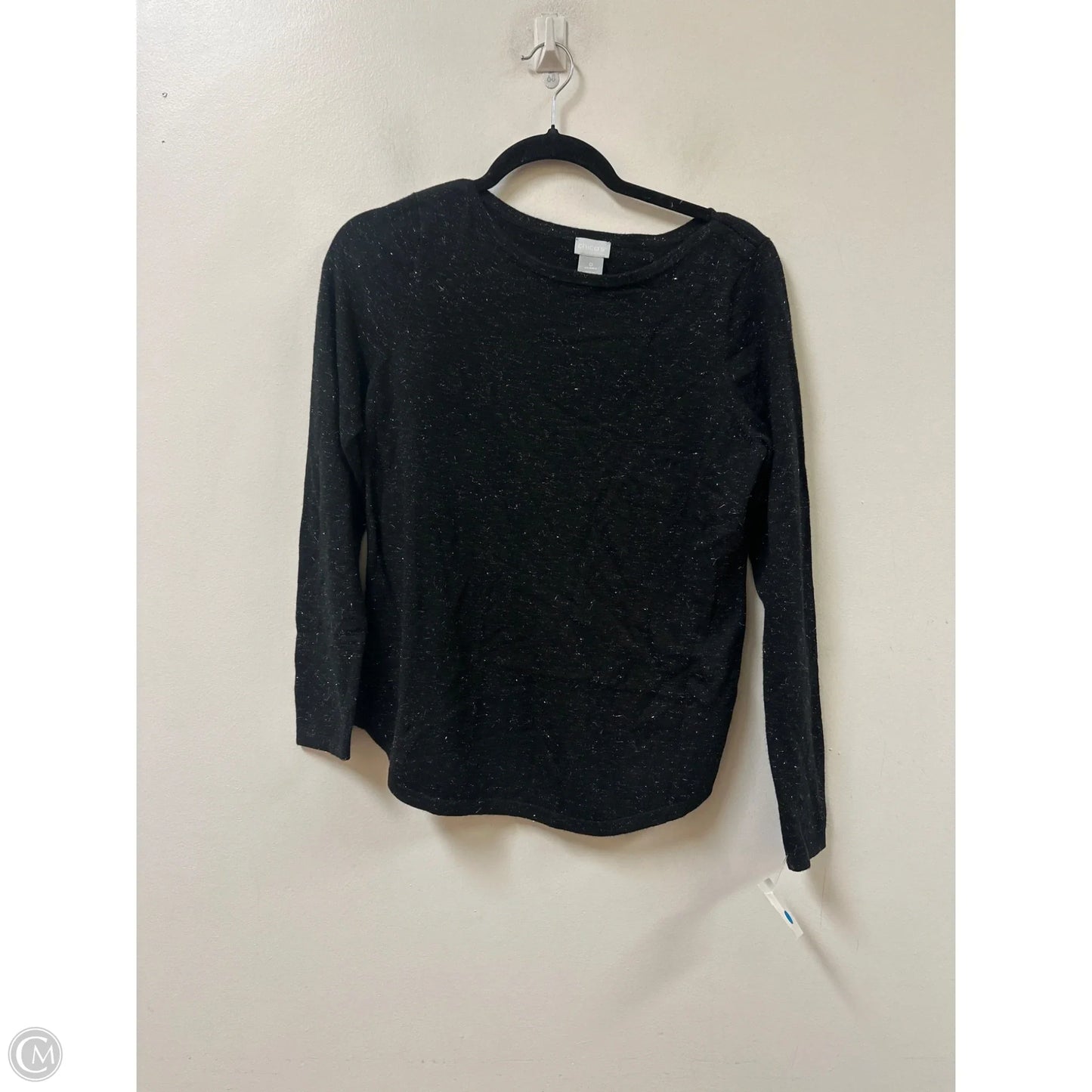 Sweater By Chicos In Black, Size: Xs