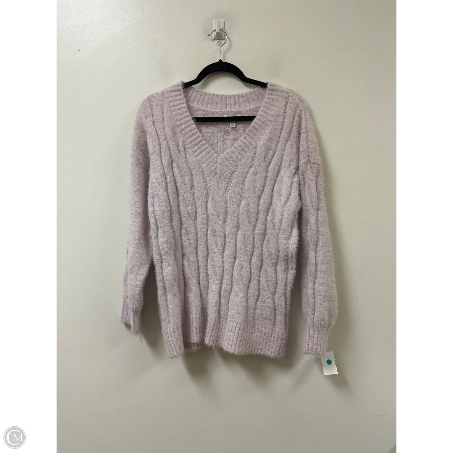 Sweater By Lucky Brand In Purple, Size: M