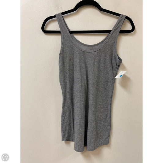 Top Sleeveless Basic By No Boundaries In Grey, Size: M