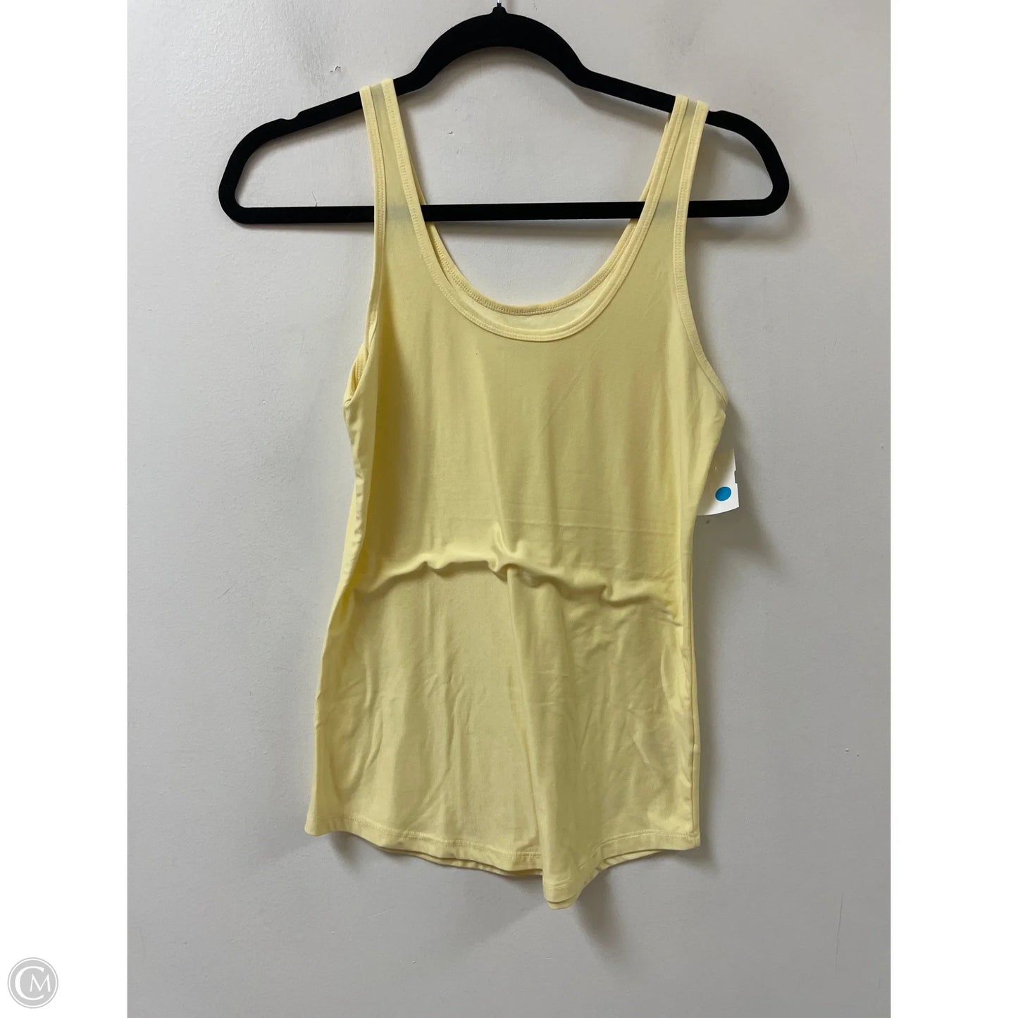 Top Sleeveless Basic By No Boundaries In Yellow, Size: M