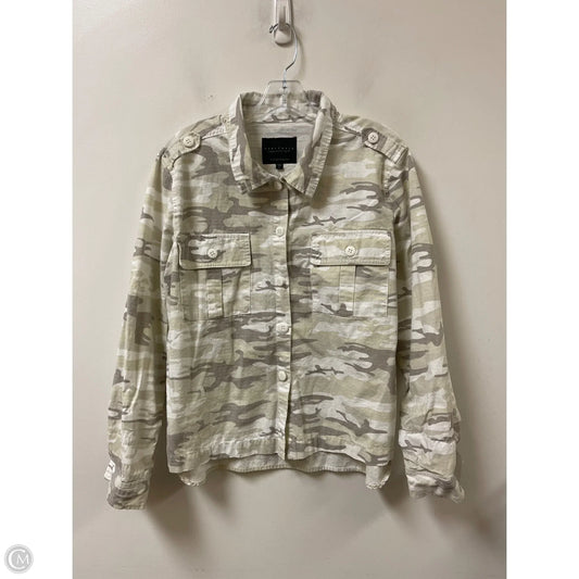 Jacket Shirt By Sanctuary In Camouflage Print, Size: L