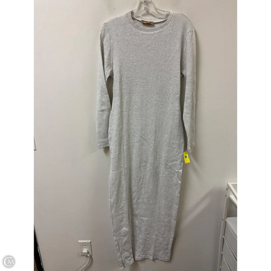 Dress Casual Maxi By Clothes Mentor In Grey, Size: 1x