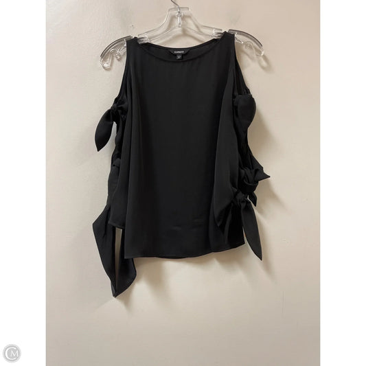 Top Long Sleeve By Express In Black, Size: Xs