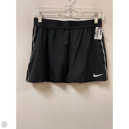 Athletic Skort By Nike In Black, Size: M