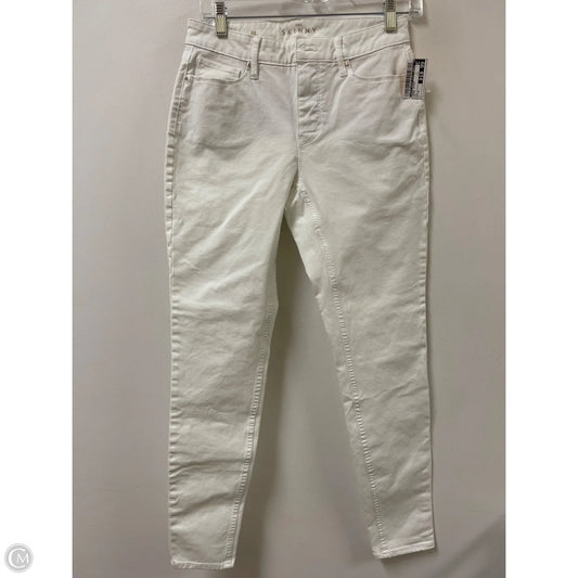 Jeans Skinny By White House Black Market In White, Size: 0