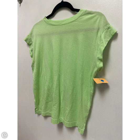 Top Short Sleeve By A New Day In Green, Size: S