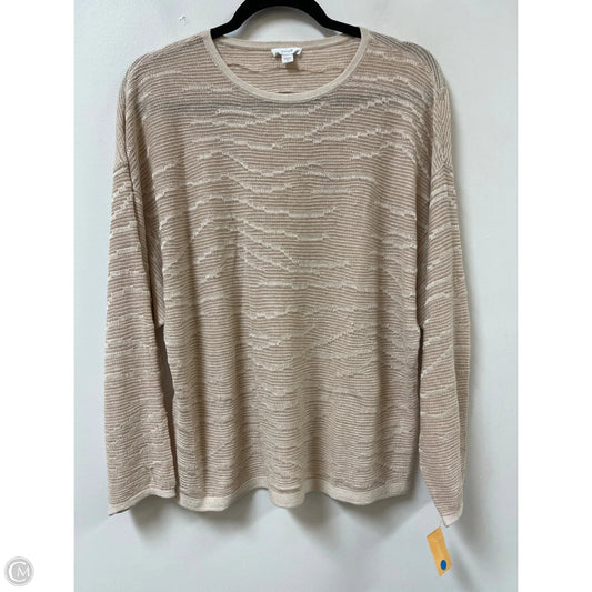 Sweater By Pure Jill In Tan, Size: M