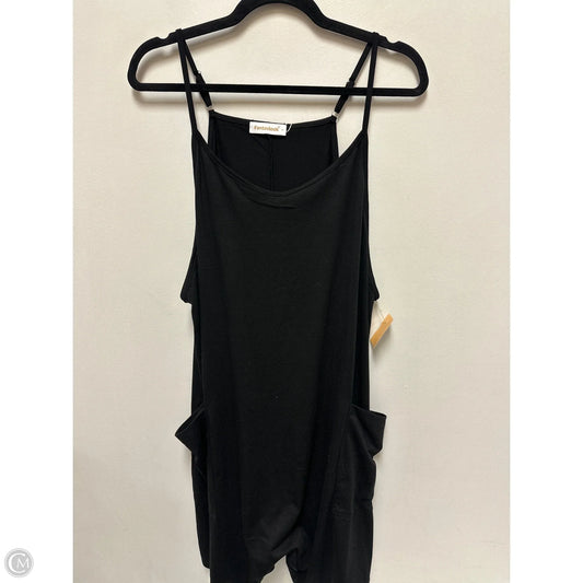 Romper By Clothes Mentor In Black, Size: L