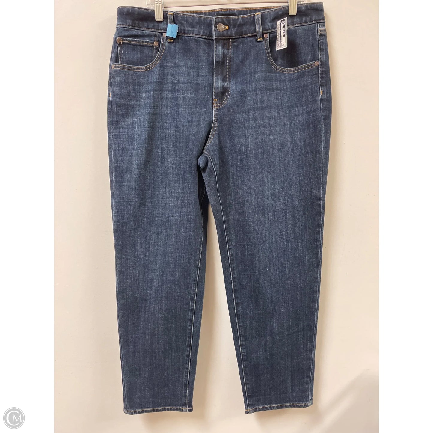 Jeans Straight By Talbots In Blue, Size: 14