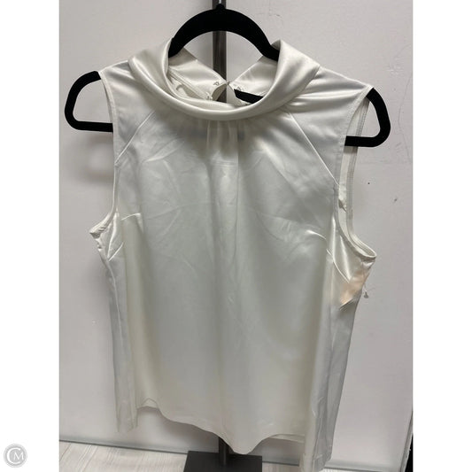 Top Sleeveless By Elle In Cream, Size: M